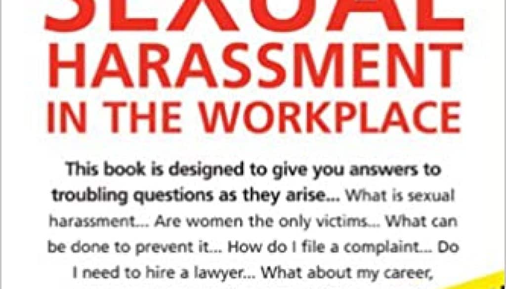 Sexual Harassment in the Workplace Book Cover